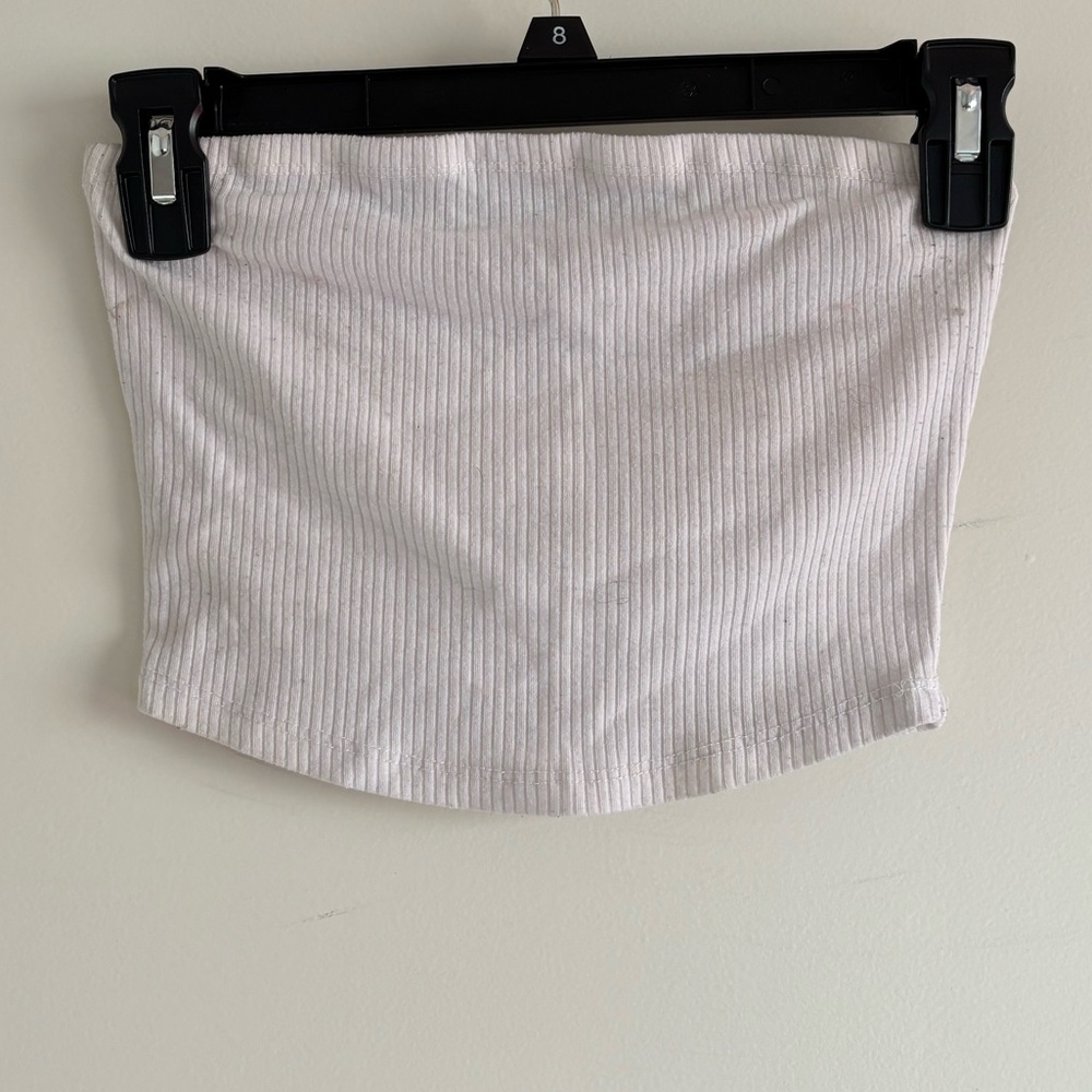 Bozzolo white crop top